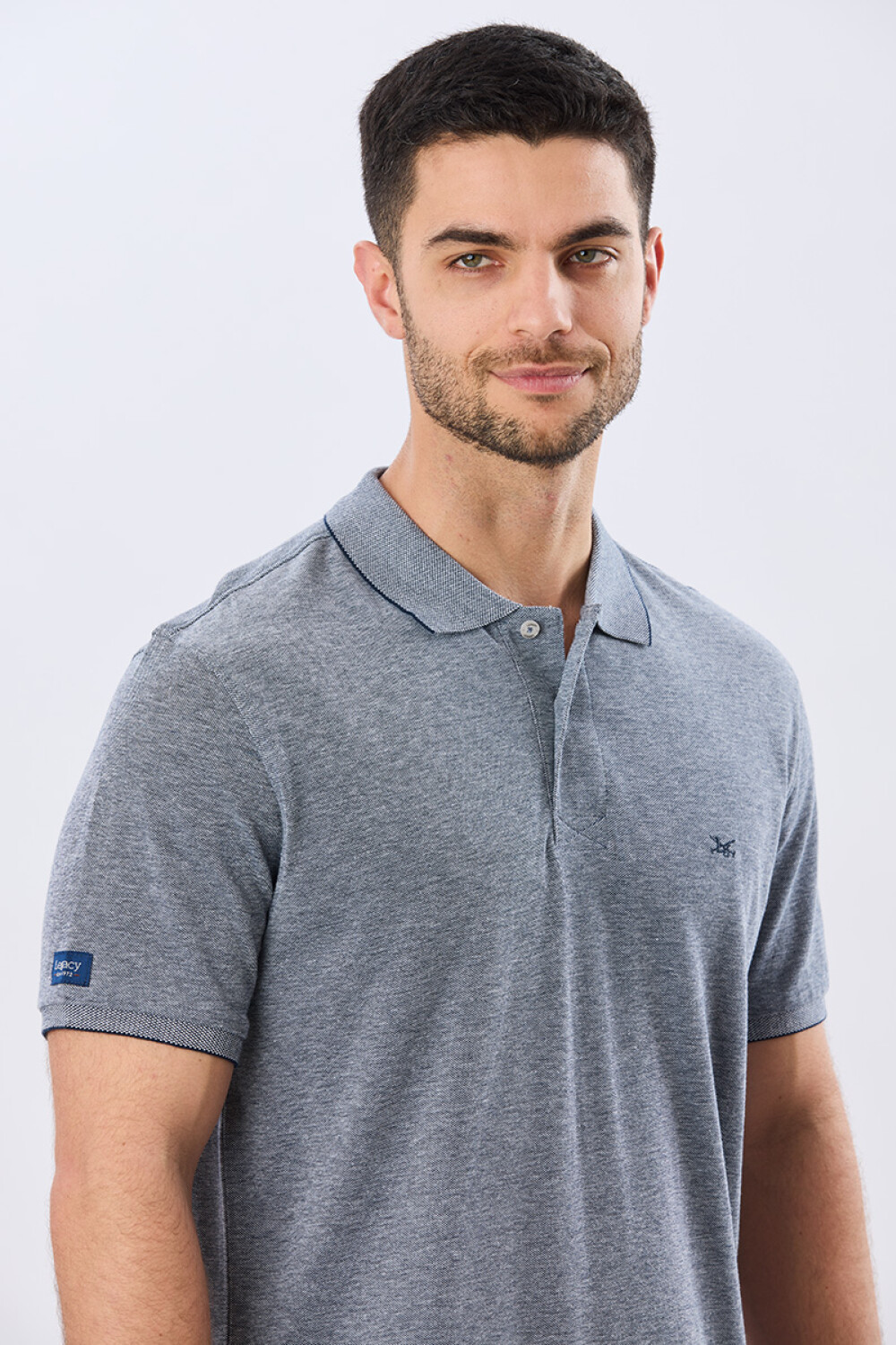 REMERA POLO LISA PIQUÉ Oxford