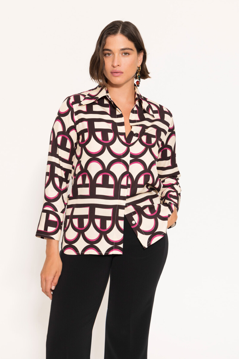 CAMISA MARGA Rosa
