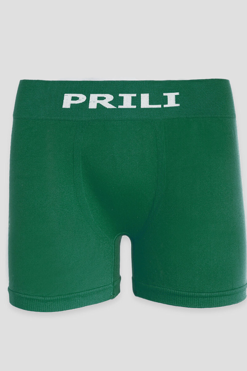 Boxer con pretina ancha Verde trebol