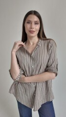 Camisa Venecia Chocolate