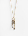 Collares Largos Color Collar Largo Multidijes Antique Gold - Dorado Antique Gold