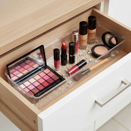 Caja organizadora 12,5 x 34cm TRANSPARENTE