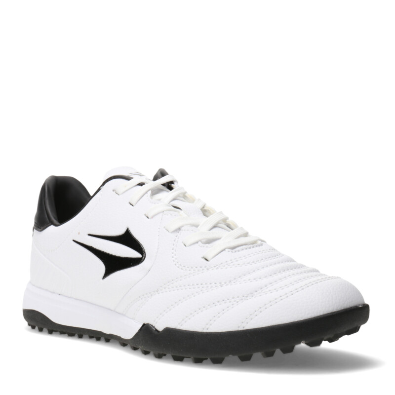 Championes de Fútbol 5 Hombre Topper San Ciro V TF Blanco - Negro