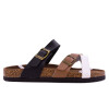 Sandalias Chill Sunday de Mujer - YF01W Camel-blanco