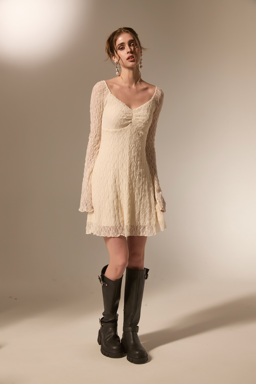 Vestido Wyros Marfil / Off White