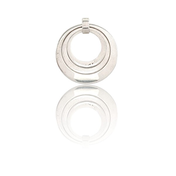 Dije Aro ruso triple - Plata 925 - Sin piedra-CP4604 sinpiedra