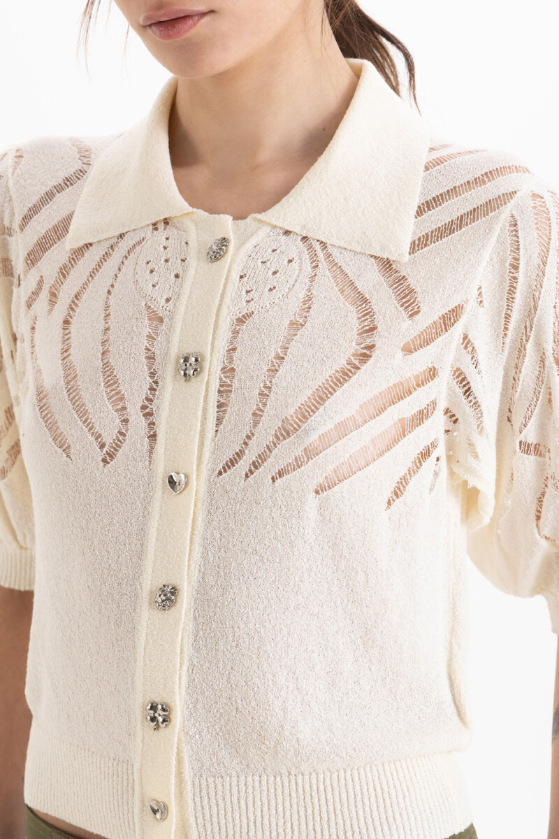 CARDIGAN PRIMAVERA Beige