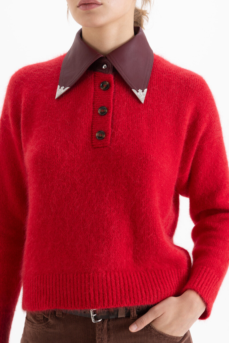 SWEATER OLIVIA Rojo
