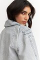 Campera efecto desgastada GRIS