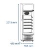 Refrigerador Vitrina Comercial James Vc-315 287l Eh Color Blanco Refrigerador Vitrina Comercial James Vc-315 287l Eh Color Blanco