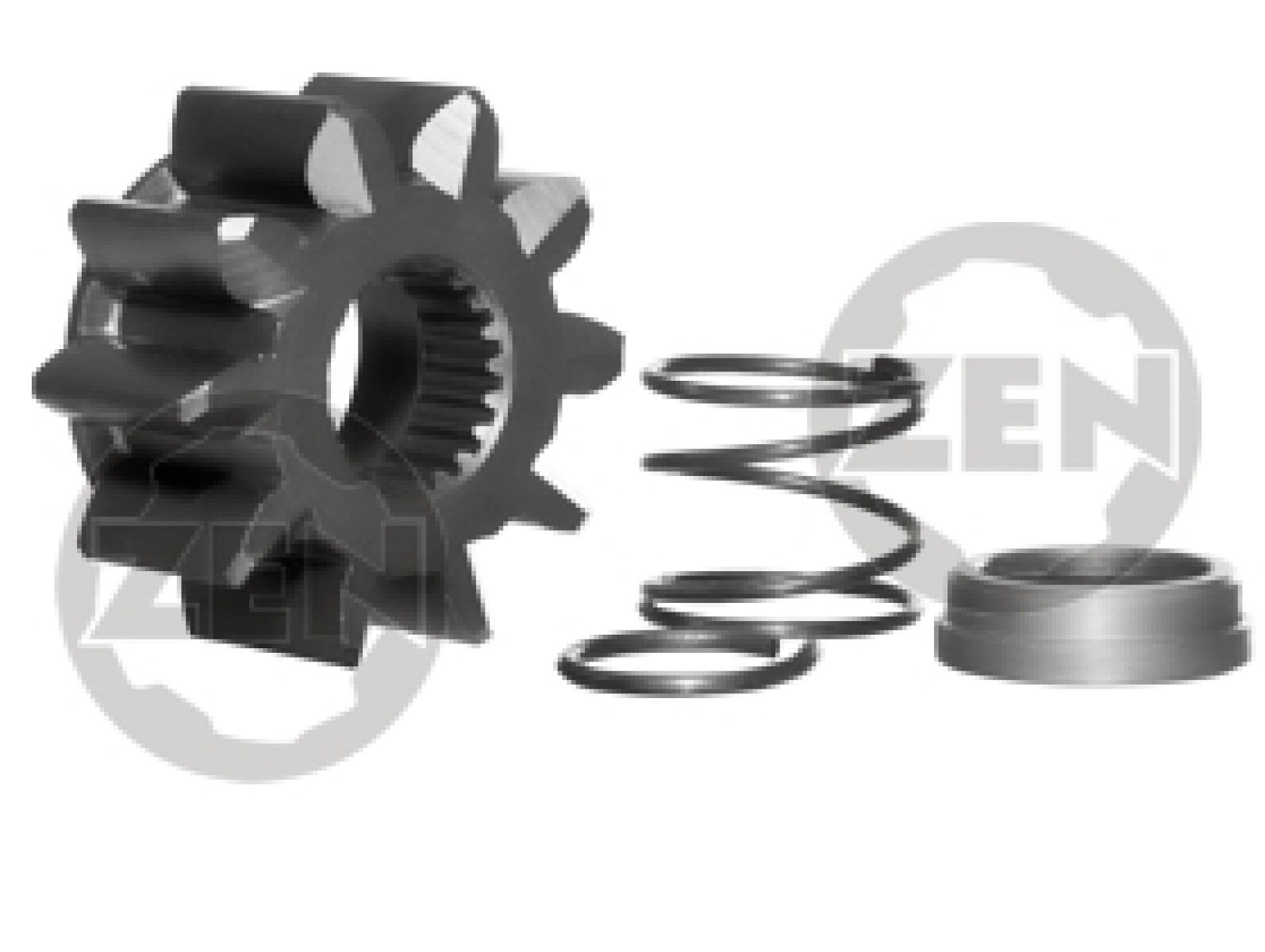 BENDIX ARRANQUE - PIÑON 10D MITSUBISHI CANTER=APC.7739 ZEN 