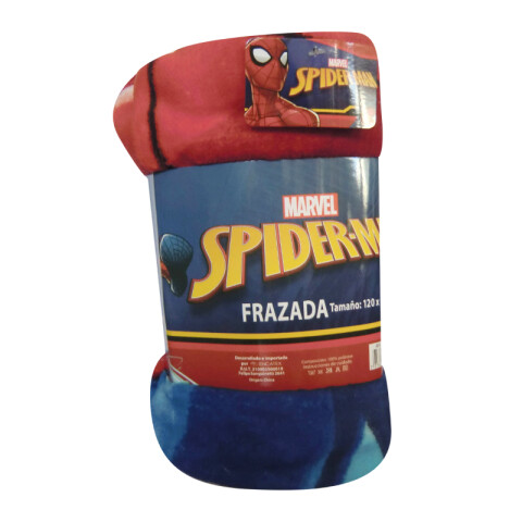 Frazada Infantil 120 x 160 cm SPIDERMAN AZUL