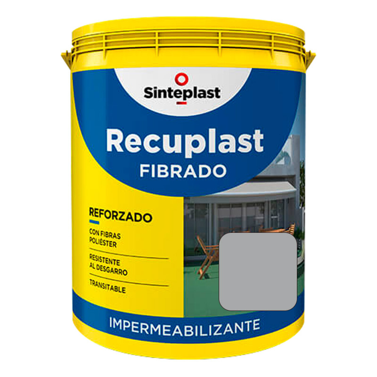 Recuplast Fibrado - Gris 