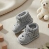 Escarpines hilo gris