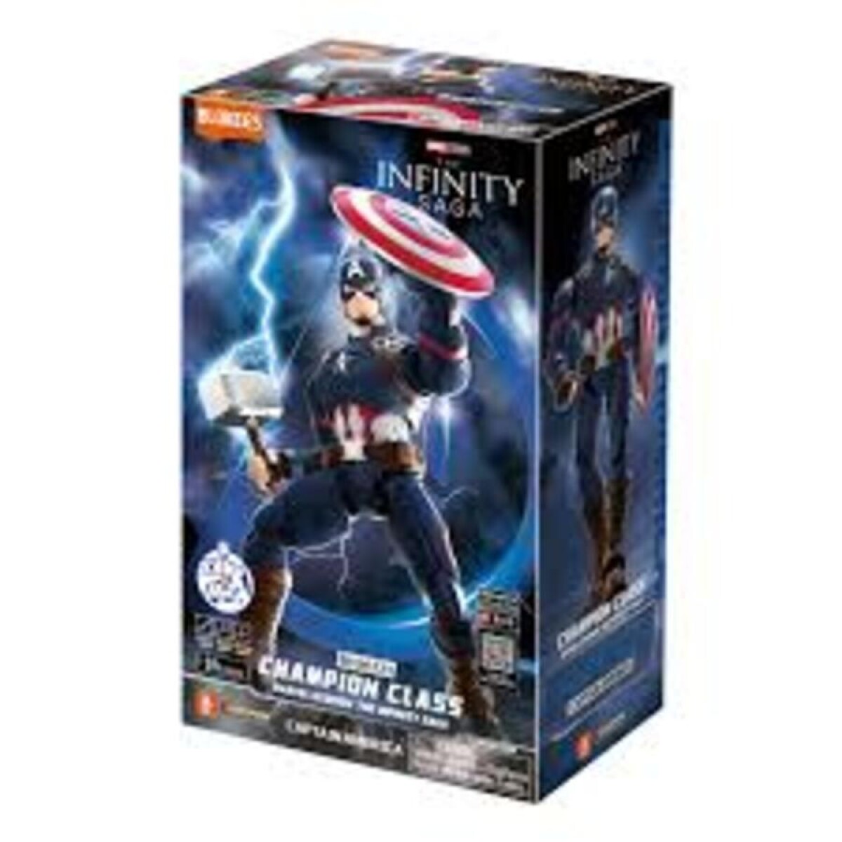 MARVEL - Figuras Infinity Saga Champion Class Captain Americ 
