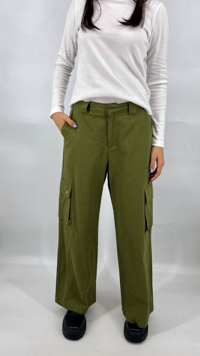 PANTALON WANNA EMILY - VERDE 