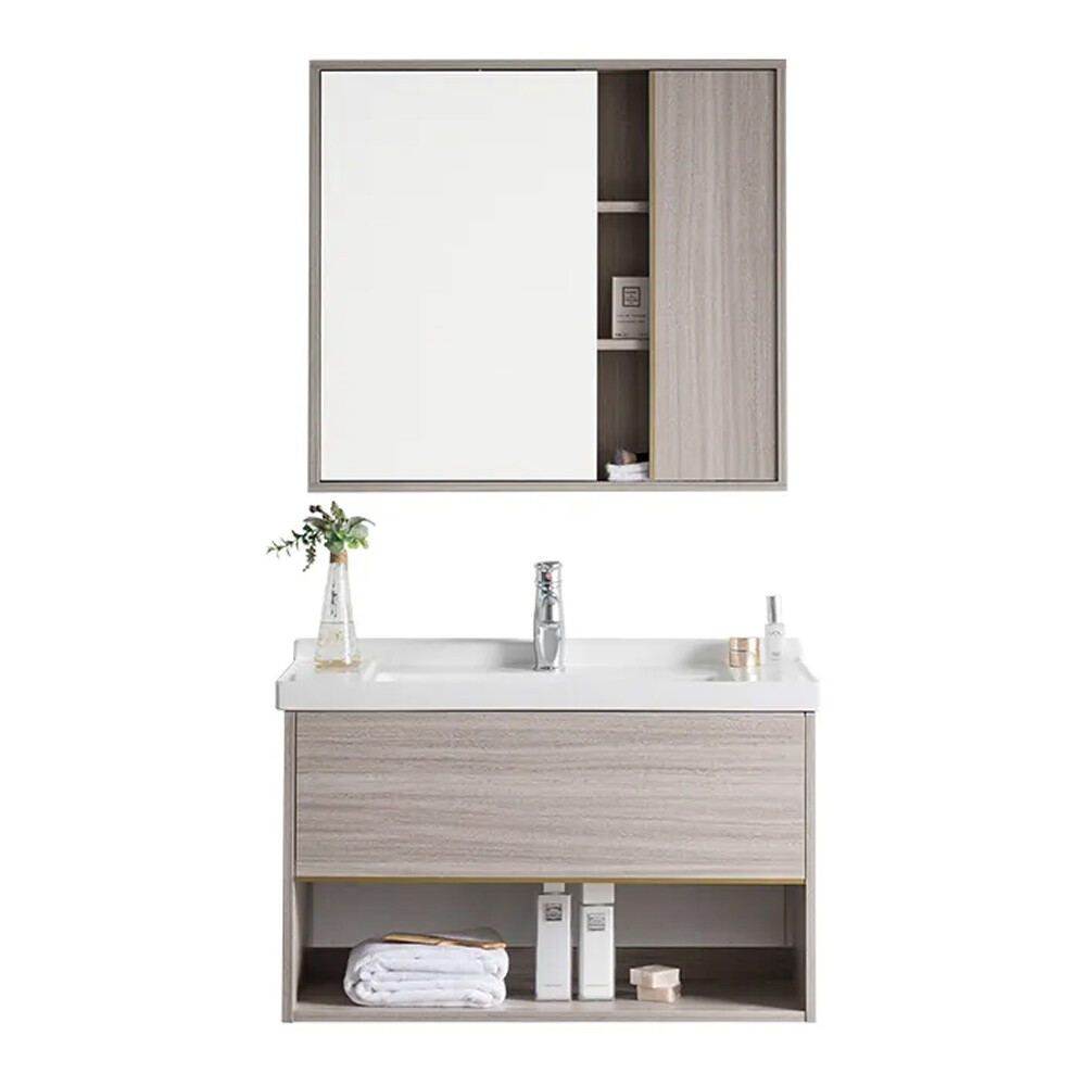 MUEBLE DE BAÑO AÉREO MODELO 1063-80 / MUEBLE + BACHA + ESPEJO Mueble De Baño Aéreo Modelo 1063-80 / Mueble + Bacha + Espejo