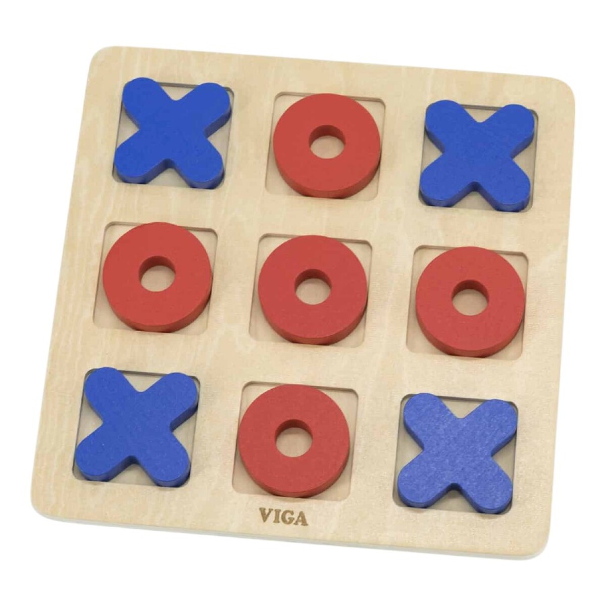 Juego Ta Te Ti Niños Madera Viga 