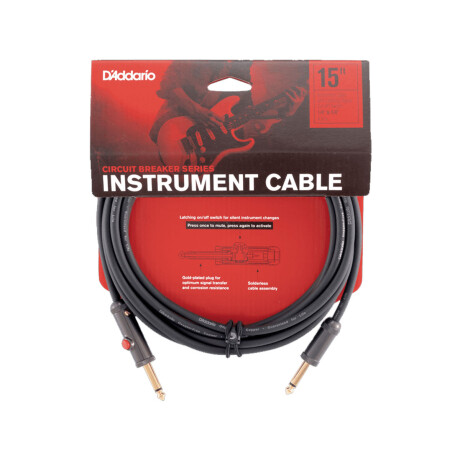 CABLE GUITARRA DADDARIO PW-AGL-15 CIRCUIT BREAKER 5 MT CABLE GUITARRA DADDARIO PW-AGL-15 CIRCUIT BREAKER 5 MT