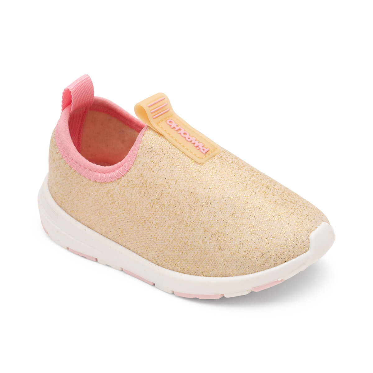 Championes Deportivos Sin Cordones Beige 