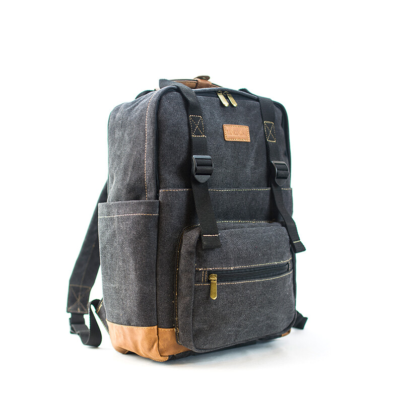 MATERA MOCHILA LANIN CANVAS HUMO