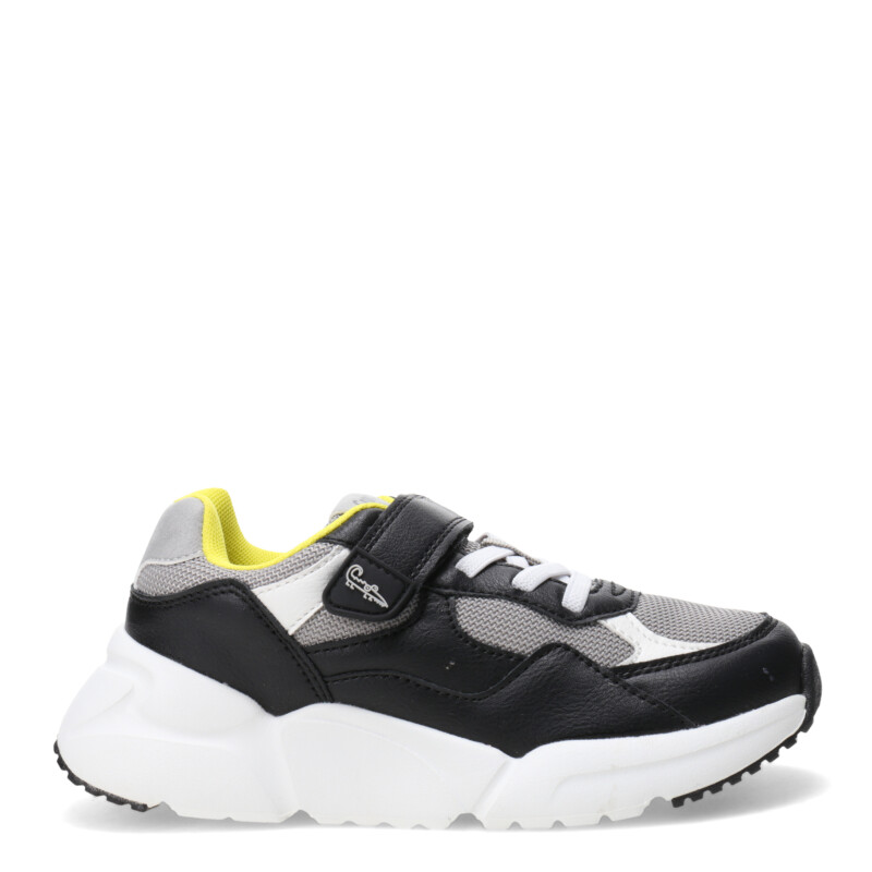 Championes de Niño Croco Kids RUMBIA con velcro Negro