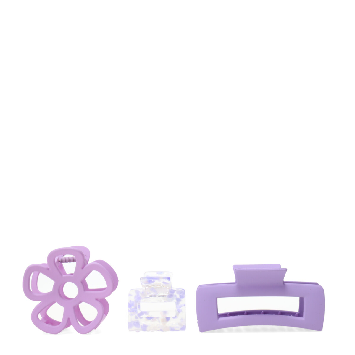 Broche de pelo pack x3 MissCarol - Lilac 