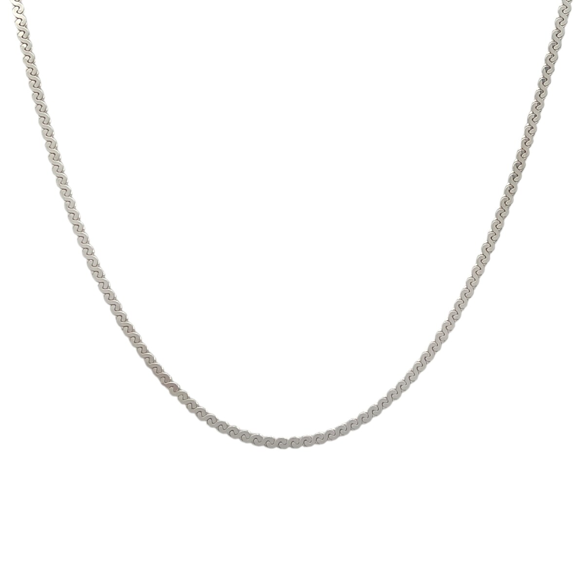 Cadena Ondas-Plata 925-Sin Piedra-CD3043 - sinpiedra 