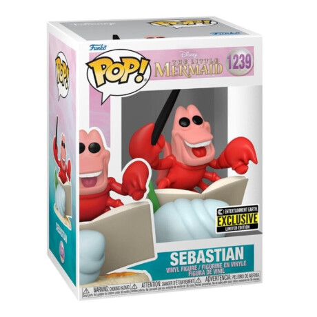 Sebastian • Disney The Little Mermaid [Exclusivo] - 1239 Sebastian • Disney The Little Mermaid [Exclusivo] - 1239