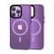 Protector Armor Frost con carga inalambrica para Iphone 15 Pro Max Purple