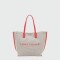 Longchamp- SHOPPER BAG LE ROSEAU ESSENTIAL L Rojo