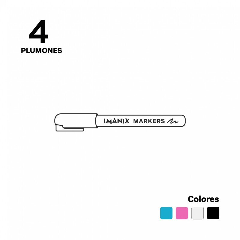 Marcadores para pizarra IMANIX Marcadores para pizarra IMANIX