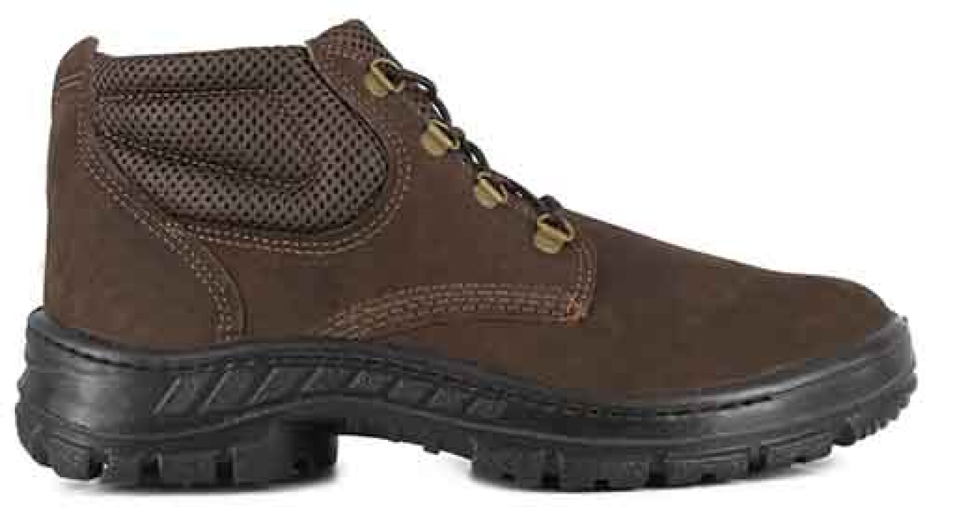 Zapatos de Hombre Worker Con Puntera - Marrón 