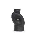 FLORERO CERAMICA 12x8.5x20CM NEGRO FLORERO CERAMICA 12x8.5x20CM NEGRO