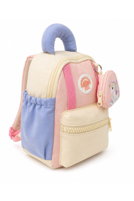Mochila infantil con monedero Rosa