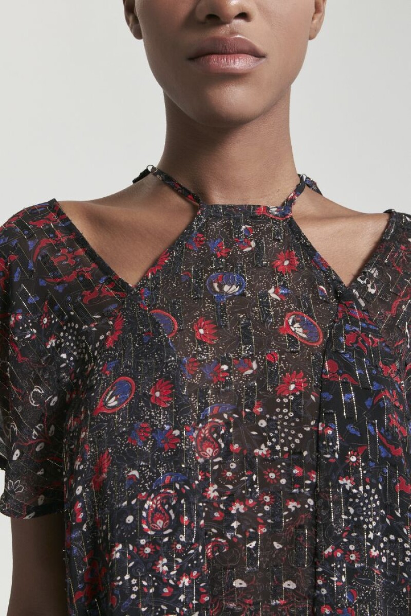 TOP ARANDANO Estampado