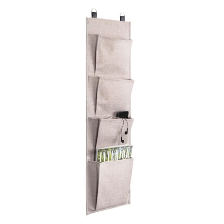 ORGANIZADOR COLGANTE POLIESTER NATURAL-BEIGE
