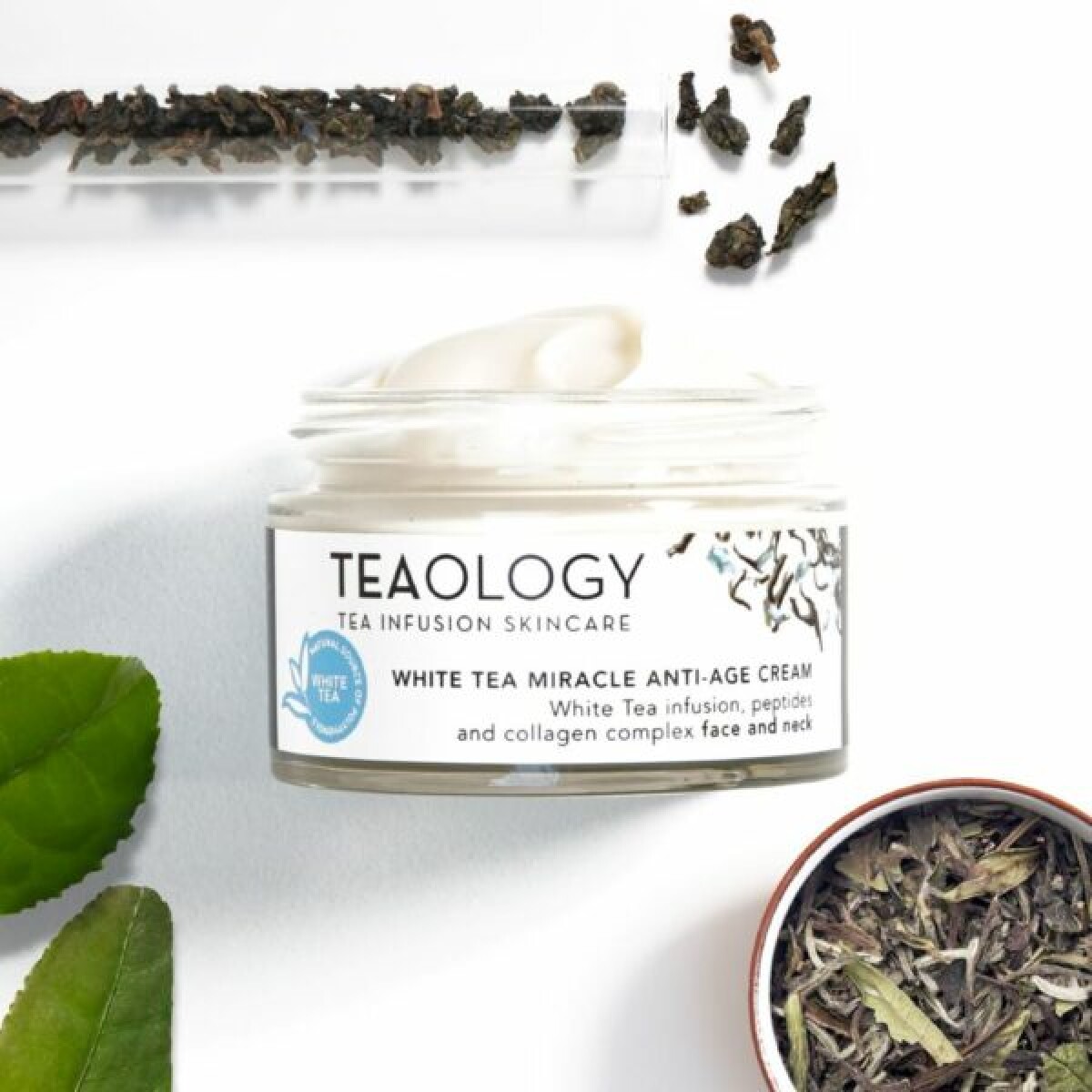 Teaology Crema Antiedad Milagro de Té Blanco 