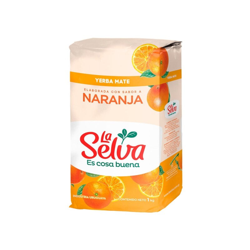 YERBA LA SELVA 1K NARANJA Yerba La Selva 1k Naranja