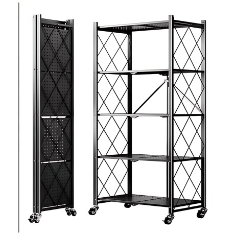 Estante Rack Plegable Lumax Metalico 5 Repisas Estante Rack Plegable Lumax Metalico 5 Repisas