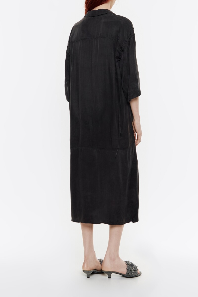 VESTIDO MUJER CANARY CAMO Negro