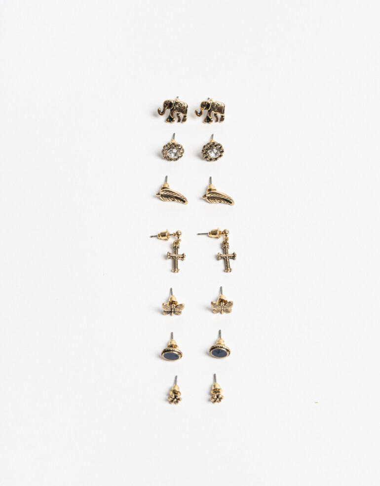 Aros Sets Color Aros Sets Barroco - Dorado Antique Gold