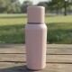 Termo Bala en acero inox de 1 lt Rosado