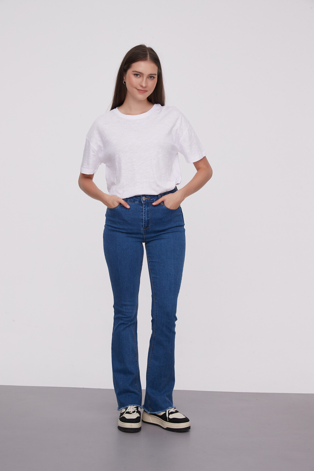 Pantalon Hauch Azul Medio