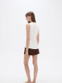 Chaleco Paulin Marfil / Off White