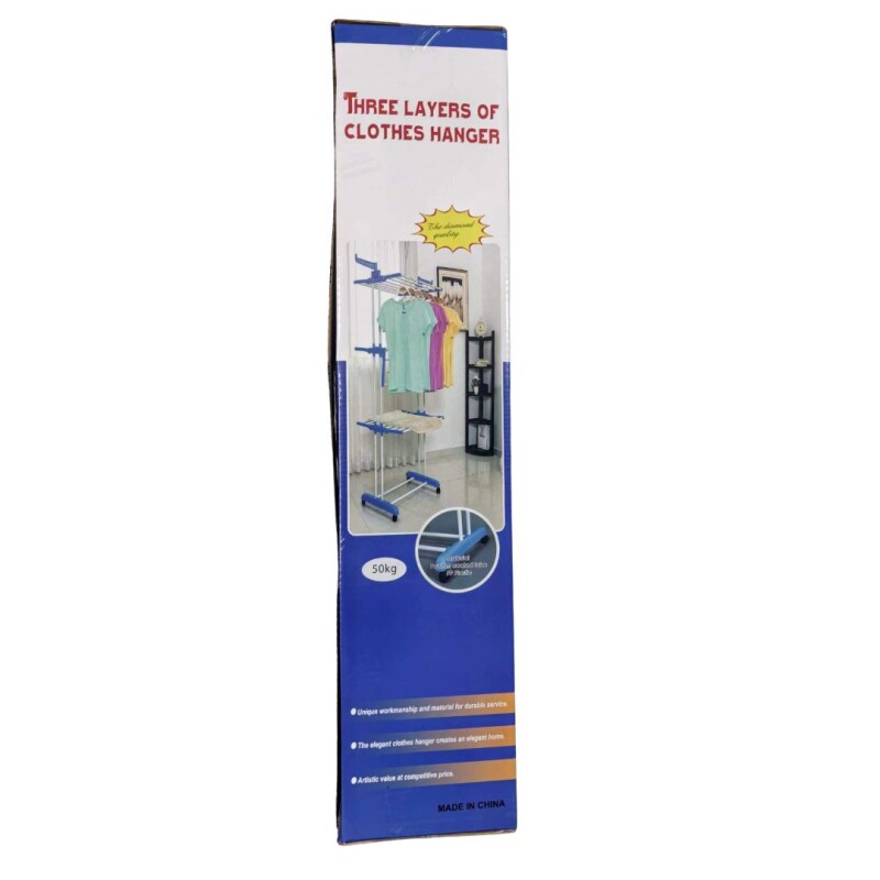 Tendedero Organizador Plegable con Ruedas N/a