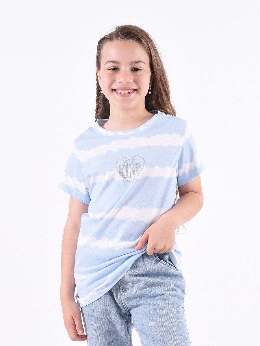 REMERA RENIX - CELESTE 