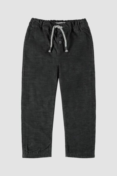 Pantalón Regular Fit Dark Grey Melange