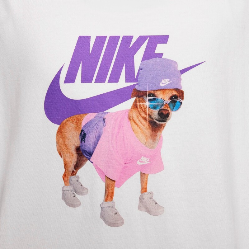 Camisetas Nike Sportwear tee de Niñas Blanco