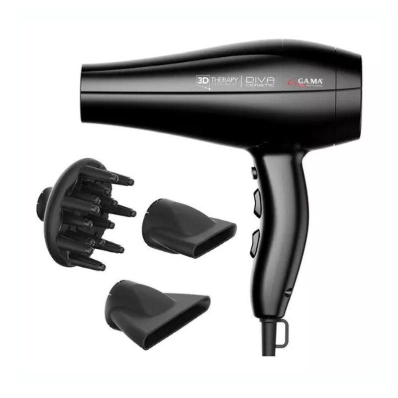 Secador de Pelo GAMA Diva STD Ceramic 2300W con Difusor Secador de Pelo GAMA Diva STD Ceramic 2300W con Difusor